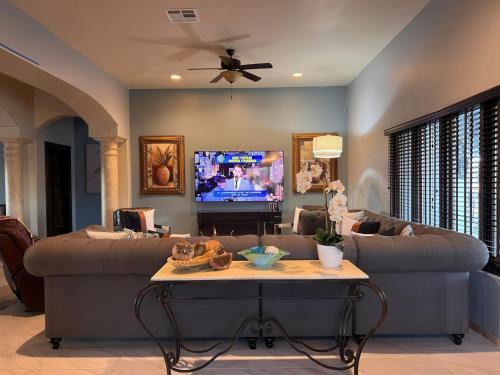 Rio Verde Foothills Casa | Luxe Ranch w Four Peaks Views Outdoor Fireplace