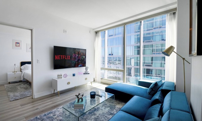 Pico - Robertson Apartamento | Luxurious 1BDr, Unbelievable Views,Free Parking, Gym, Pool