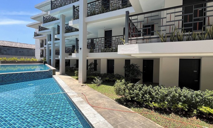 By Pass Ngurah Rai Apartamento | Luxurious 2BR (No Kitchen) Apartment at Skales Residence Nusa Dua Bali