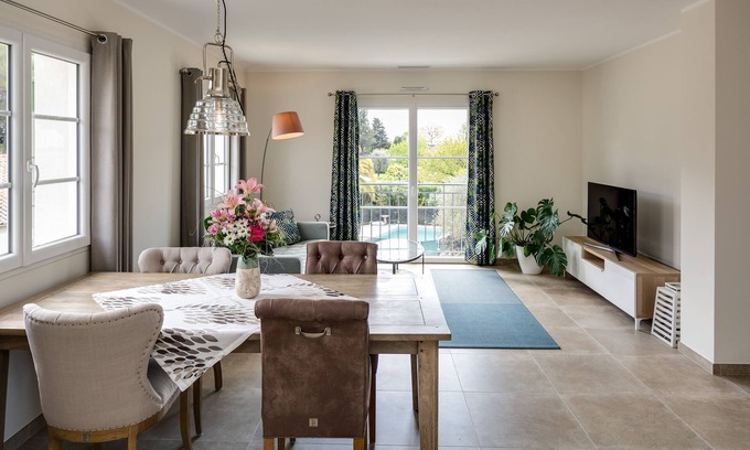 Roquefort-les-Pins Apartamento | Luxurious and spacious apartment in the heart of the Côte d'Azur