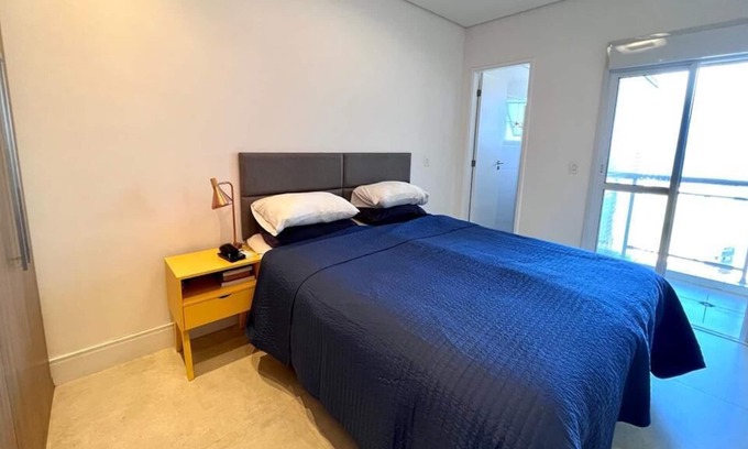 Santos Apartamento | Luxurious apartment overlooking Santos Beach - Marea 213