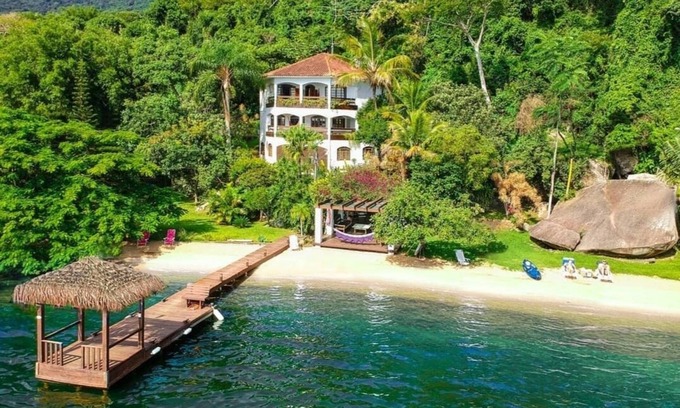 Florianopolis Casa | Casa de playa de lujo en el parque natural de la Costa da Lagoa