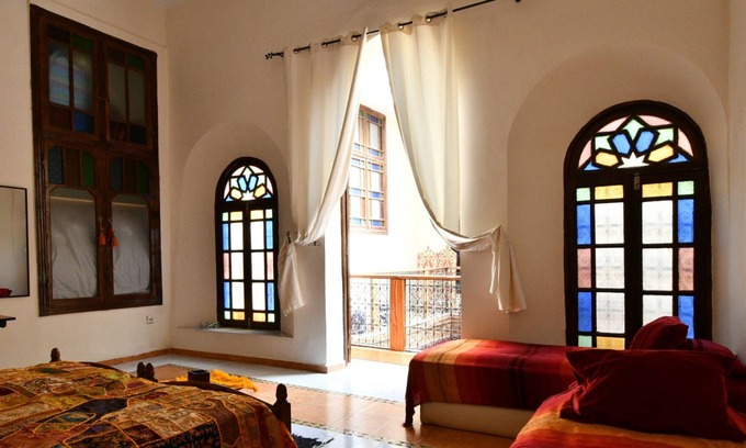Meknes Medina Casa | Luxurious guest room in a traditional Riad -3 beds