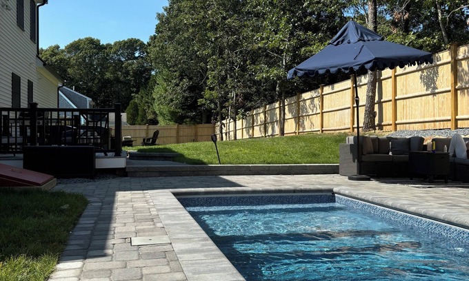 Yarmouth Port Casa | Luxurious Home near Mayflower beach. Heated Pool & Hot Tub Game & movie room