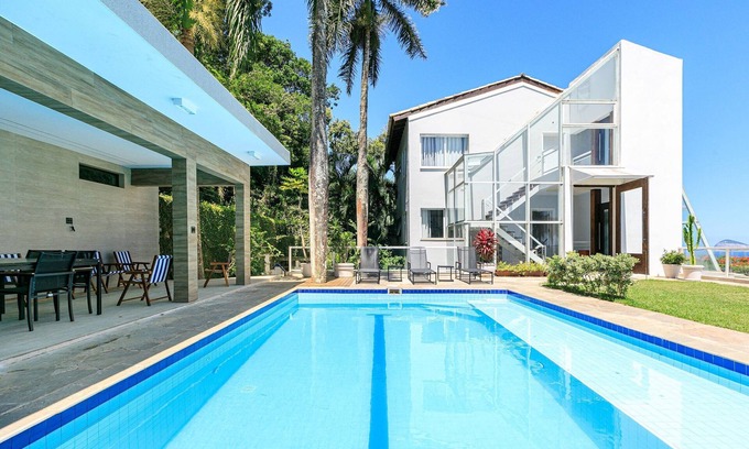 Sao Conrado Villa | Lujosa casa en São Conrado - Sco005