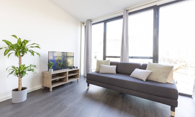 Delft Apartamento | Lujoso loft con vista a pie del centro de la ciudad