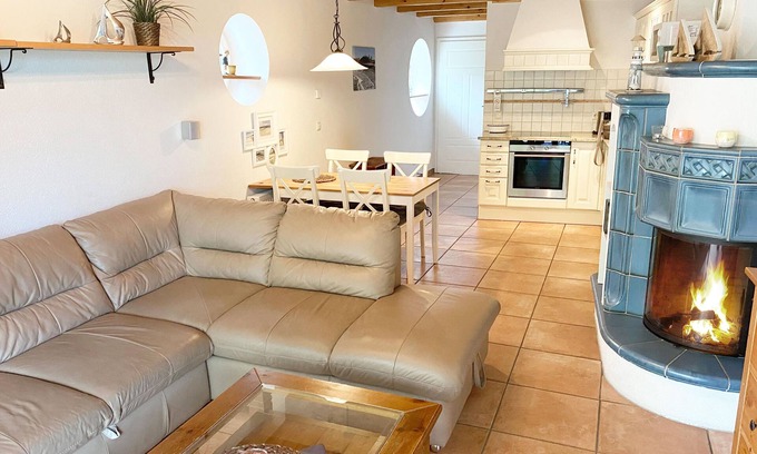 Alt Gaarz Apartamento | lujosa casita amorosa cerca de la playa con terraza piscina sauna chimenea