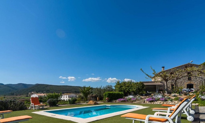 Castellvi de la Marca Casa | Lujosa mansión en la Mnia con piscina y vistas