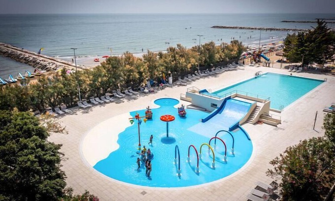 Duna Verde Casa | Luxurious mobilehome directly on the beach, Caorle