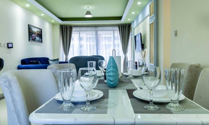 Kilimani Apartamento | Luxurious Nairobi Apartment With Shared Pool and City Views