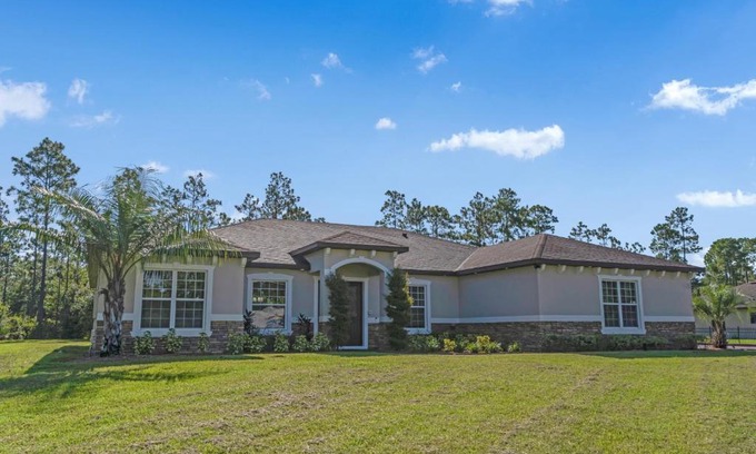 Wedgefield Casa | Luxurious New Home! Rare Find, Unique Location with Dedicated Workspace