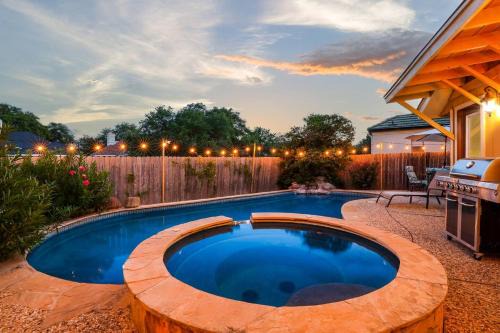 Riverbend of Camino Real Casa | Luxurious Oasis W Serene Pool, Games & Fire Pit