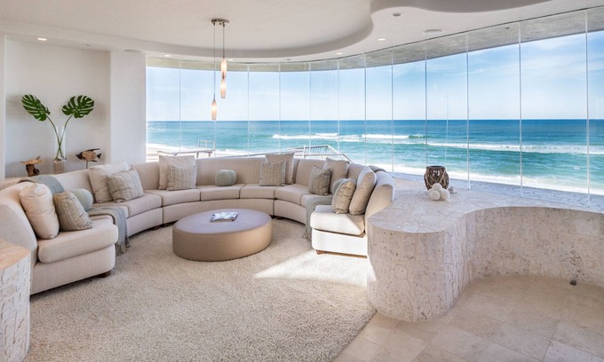 Bethune Beach Casa | Luxurious Oceanfront Beach House on a Private Beach. Must read description!