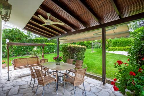 Sane Villa | Luxurious Sani Villa Luna with shared pool