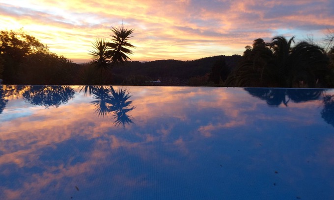 La Grand-Chile Villa | VILLA DE LUJO CLIM. MAGNIFICA VISTA AL MAR Y AL VERDE. GRAN PISCINA. SIN OPUESTA
