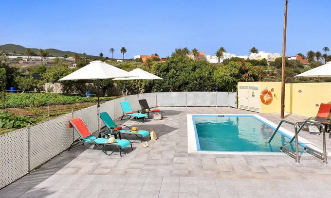 Ingenio Villa | Villa de lujo en las Islas Canarias con Piscina