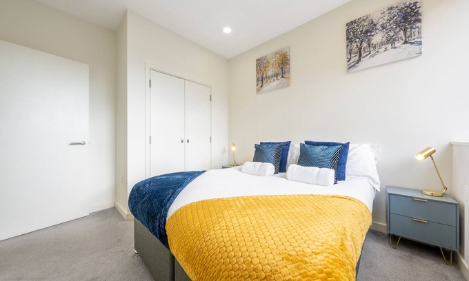 Stevenage Apartamento | Lujoso-Apartamento-Baño Privado-Terraza-115N Platform North