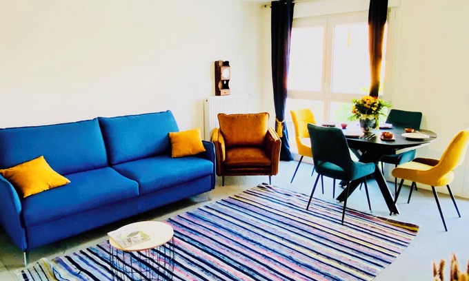 Vitry-sur-Seine Apartamento | Luxury 10 Min from Notre Dame de Paris - Free Parking