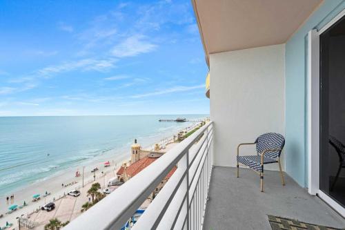 Brush - Stewarts Casa | Luxury 11th Floor 1 BR Condo Direct Oceanfront Wyndham Ocean Walk Resort Daytona Beach | 1107