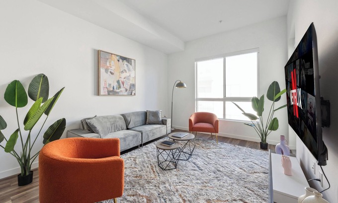 Pico - Robertson Apartamento | Luxury 1BR with pool, jacuzzi, free parking