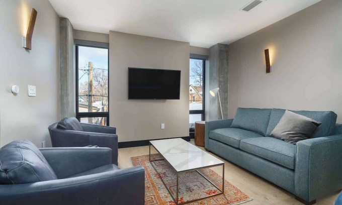 Berkeley Hotel | Luxury 2/1 on Tennyson St w/ Rooftop Deck & Views