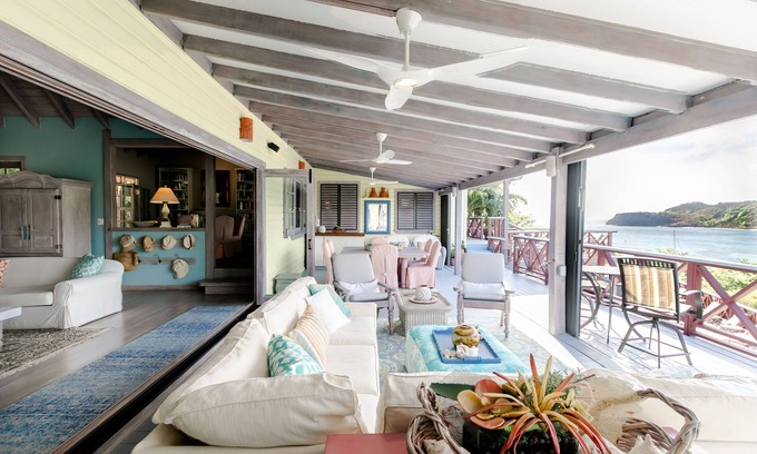 Freemans Bay Villa | Villa de 3 dormitorios, + 3 apartamentos, alquiler por separado o todos juntos, playa, vistas