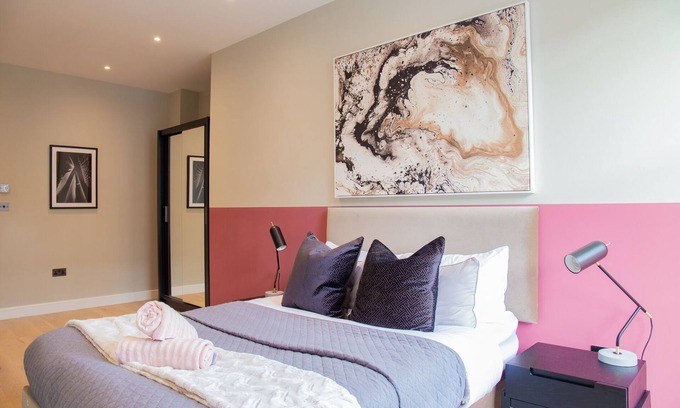 Welwyn Garden City Apartamento | Apartamento-Lujoso-Baño Privado