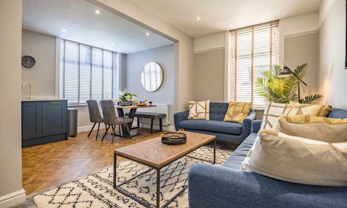 Rhos on Sea Apartamento | luxury 2 bed apartment, sea view, near the beach.