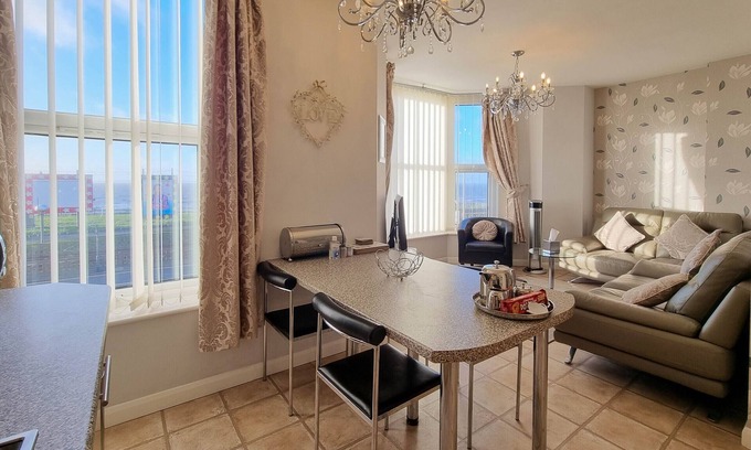 Bispham Apartamento | Apartamento-Baño Privado-Vista a la playa-First Floor
