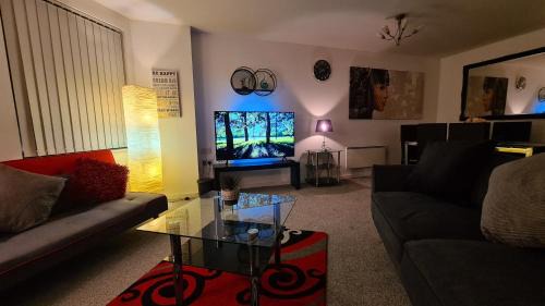 Castlefield Apartamento | Luxury 2 bed Apt with Free Wi-Fi & Parking