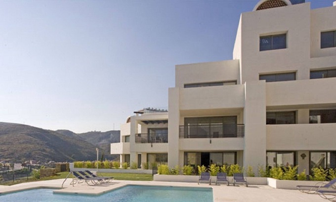 Nueva Milla de Oro Complejo | 2 camas, lujo en Los Flamingos Golf, cerca de Marbella