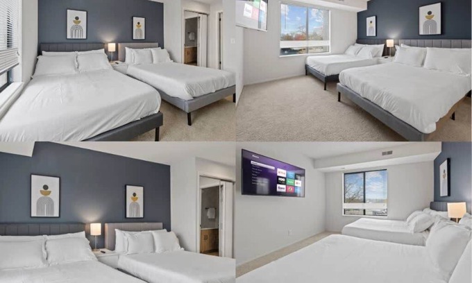 Bryant Pattengill West Apartamento | Luxury 2BD | DT Ann Arbor | 3 Beds | Free Parking