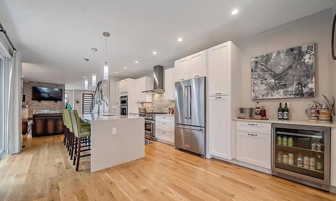 Cole Casa | Luxury 3BR Home in RiNo w/ Office & Rooftop Terrace – 30+ Day Stays