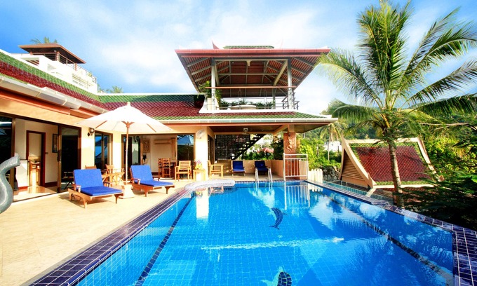 Kata Villa | Villa de lujo de 4 camas con piscina infinita, chef.