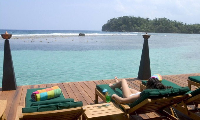 Port Antonio Villa | Villa de lujo de 4 dormitorios frente al mar con todo el personal y equipada para la relajación