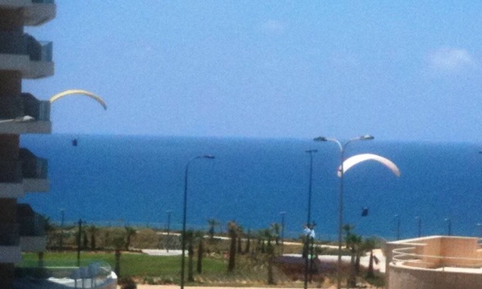 Netanya Apartamento | Lujoso apartamento de 4 habitaciones con vistas al mar en Netanya Beach