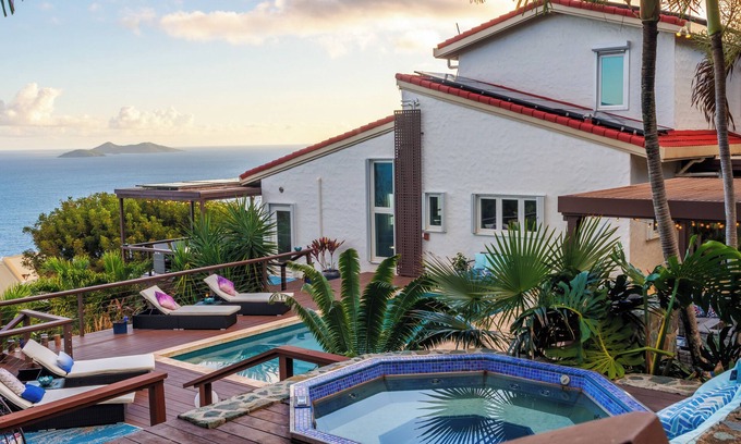 Rosendal Villa | Luxury 5 Bedroom Villa with Pool, Hot Tub, Ocean Views