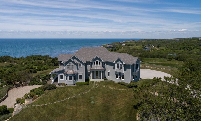 New Shoreham Casa | Luxury 5500sf home with Ocean Views on Block Island