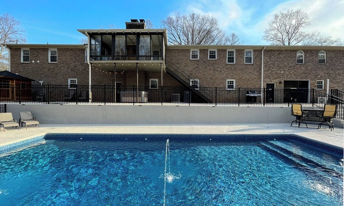 Taylors Casa | Luxury 6,000+ sq ft Hideaway with Heated Pool, Spa, & Sauna - near Greenville