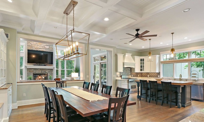 Fontana Casa | Luxury Abbey Springs Lake House |Extraordinary 3 Level Home |Golf Cart |Wraparound Deck |Pools |Golf