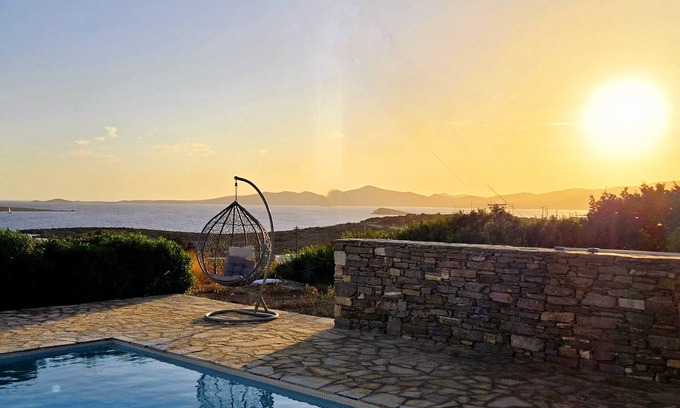 Paros Villa | Villa de lujo y con encanto con piscina privada