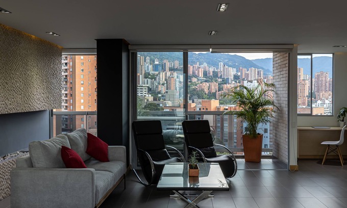 Lalinde Casa | Apartamento de lujo con vistas panorámicas 🌃 Parque Lleras