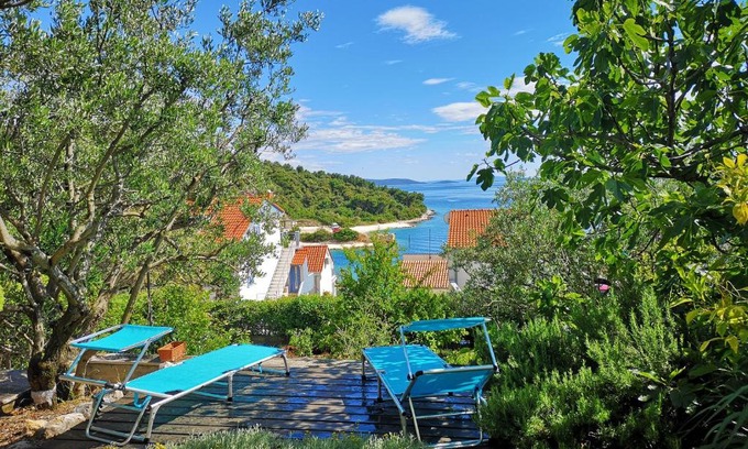 Okrug Donji Apartamento | Luxury apartment with own terrace and sea view
