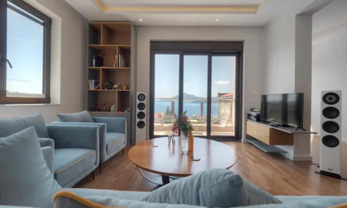Przno Apartamento | Luxury apartment with Sea view Przno, Sveti Stefan, Regina Residence