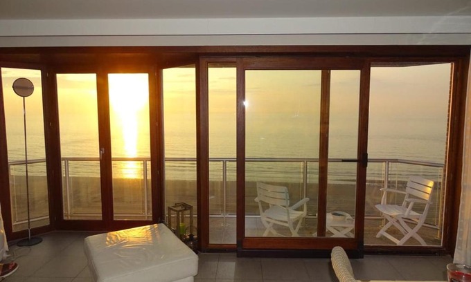 Westende Apartamento | LUXURY APP, frontal sea View + south terrace + garage