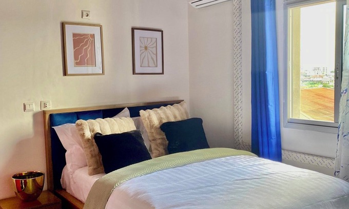 Douala Apartamento | Luxury Appartement climatisé Ndog-Bong entée Hotel Deauville