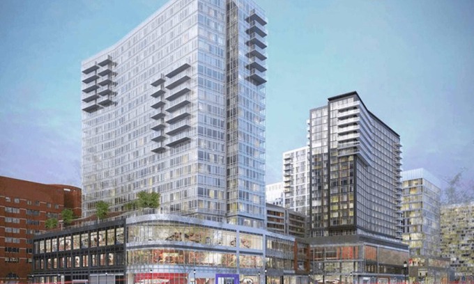 Seaport District Apartamento | Luxury Apt In Seaport Walk to Restaurants