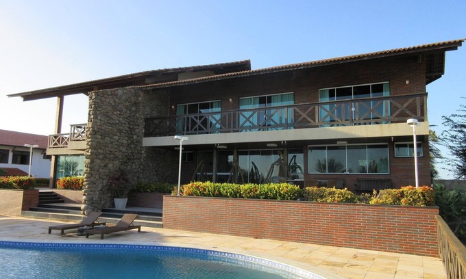 Coqueiro Casa | Casa de playa de lujo en Coconut Piauí, con piscina y área de recreación