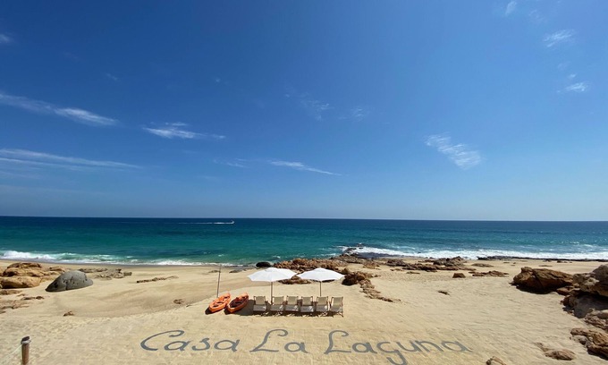 San José del Cabo Villa | Frente a la playa Villa-Gourmet Chefs; Mayordomo; Spa; Teatro, gimnasio; Traslados; 15 plazas