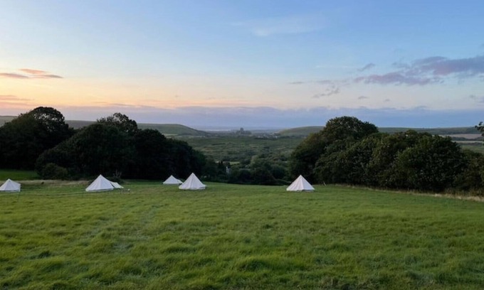 Kingston Alquiler De RV | Luxury Bell Tent (D) in private, stunning spot